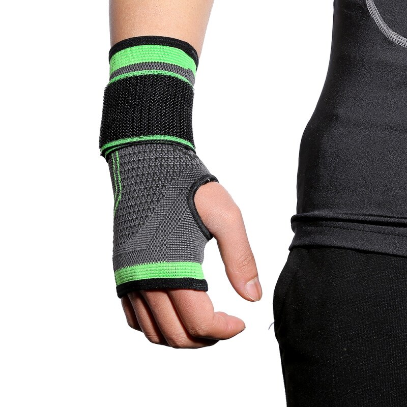 Høj elastisk crossfit bandage fitness mænds håndled håndflade støtte vægtløftning gym håndflade hånd bandage fitness træning mænd armbånd
