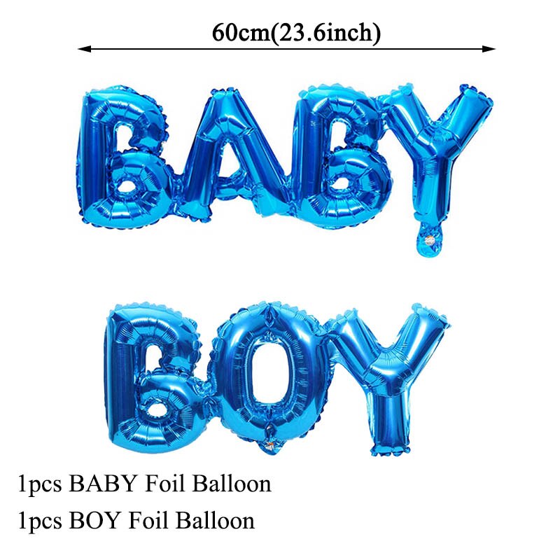 10 st blandad ballong det är en flicka pojke baby shower dekorationer barn födelsedagsfest tillbehör babyshower genus avslöja dop spel