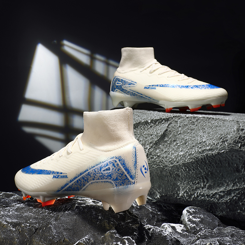 Profi Fußballschuhe Herren Sozial Cleats Gras Ausbildung Original Sportschuhe Rutschfeste, ultraleichte Fußballplatzstiefel für Höhle Innenbereich