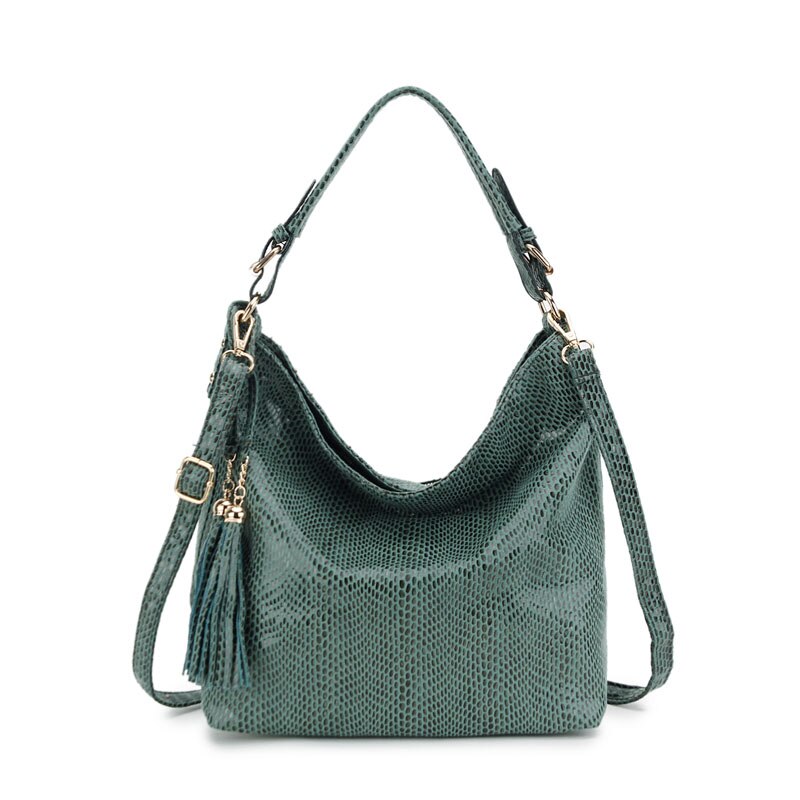 ACELURE en cuir PU femmes sacs à main sac à main Hobo gland femmes sacs à bandoulière de dames sacs à bandoulière sac à main: green