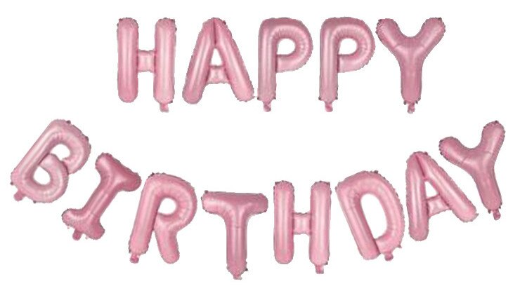16 Inch Letters Gelukkige Verjaardag Folie Ballonnen Gelukkige Verjaardag Partij Decoratie Kids Alfabet Air Ballonnen Baby Shower Benodigdheden