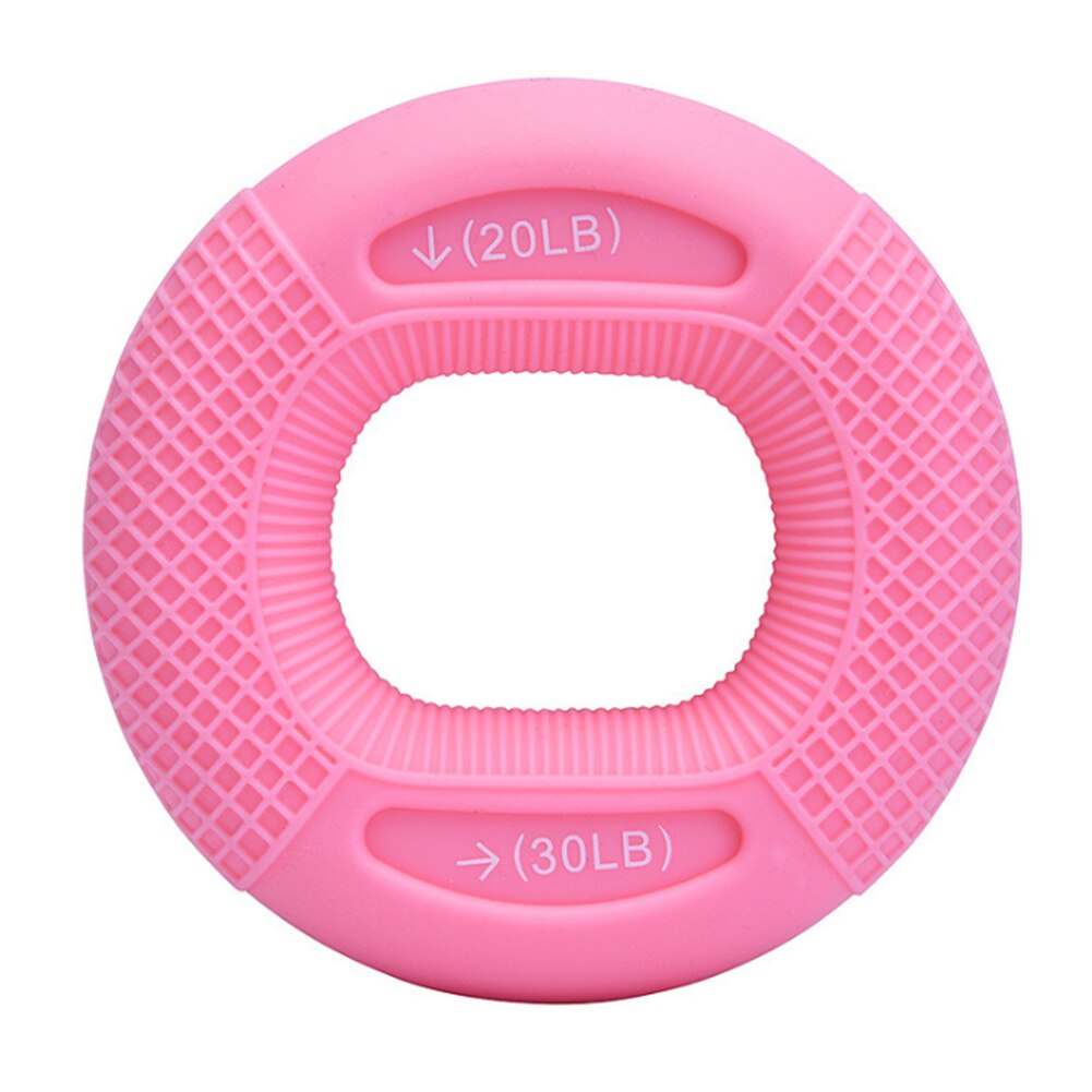 Silicone Adjustable Hand Grip 20-80LB Gripping Ring Finger Forearm Trainer Carpal Expander Muscle Workout Exercise Gym Fitness: 05
