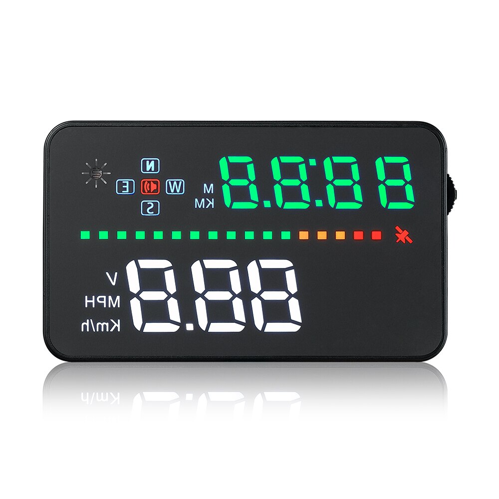 WIIYII A3 HUD OBD2 head up display car GPS System 3.5 inches Display Dash Screen auto accessorie GPS System Display