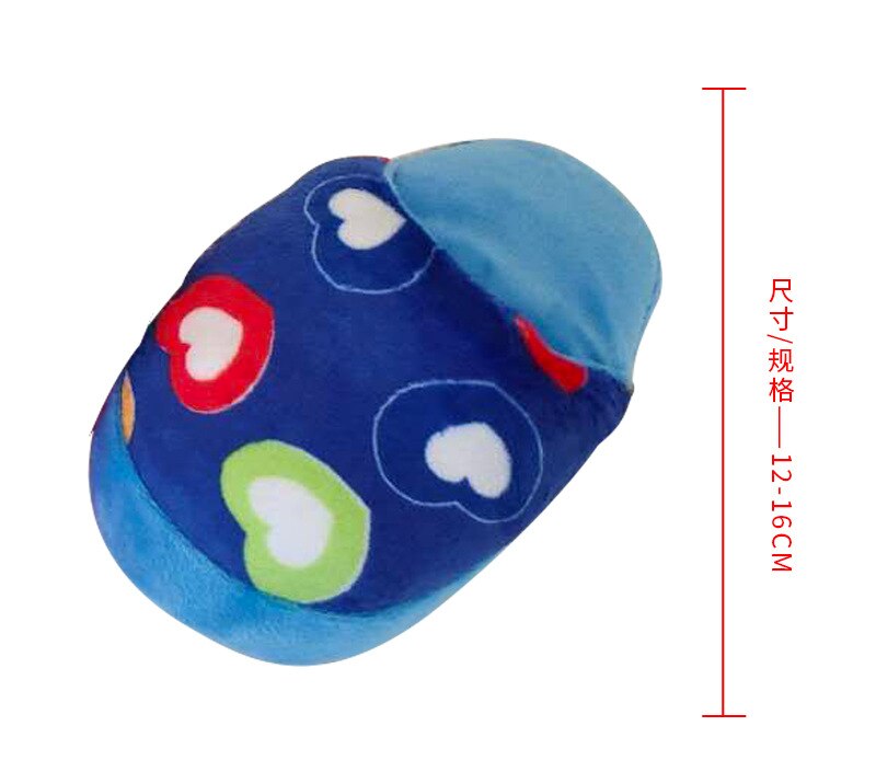 Chew Play Speelgoed Leuke Hond Kat Puppy Chew Piepend Quack Sound Pop Speelgoed Creatieve Simulatie Donut Dierbenodigdheden Hond speelgoed: PT001-blueheart