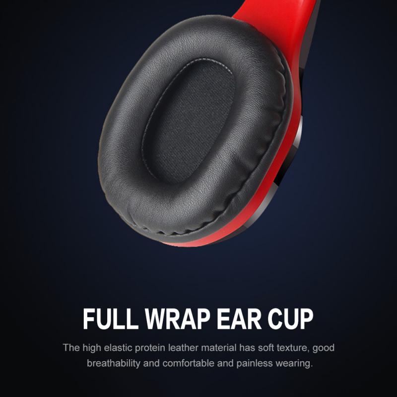 Hifi Over Ear Noise Cancelling Headphone Stereo With Mic Lightweight Auriculares Heaset T5 Sports 5.0 Headset Wireless Bluetooth