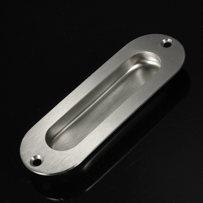 Rvs Deurklink Flush Verzonken Pull Ronde Ovale Rechthoekige Hardware Lade Ingebed Voor Thuis Tools Gratis