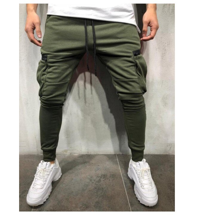 Extérieur Printemps Automne hommes attaché extérieur pantalon version Coréenne de pantalons décontractés hommes pantalons de fitness