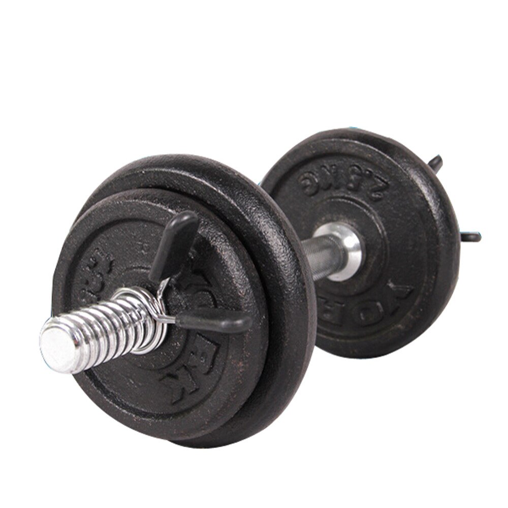 20#2Pcs 25mm Spring Clamp Dumbbell Clips for Weight Bar Gym Fitness Bodybuilding Training Weight Lifting Equipment#20