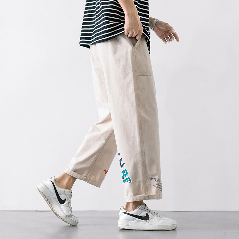männer Hosen männer Streetwear Hosen Knöchel Länge Atmungs Casual Hosen Outdoor Jogger Hose Sommer Casual Männer Kleidung