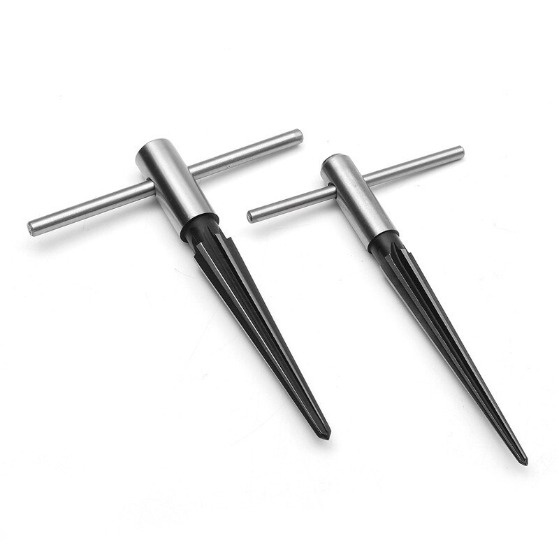 Escariador metálico manual para taladro de Metal y madera, 1/8-1/2 pulgadas y 5/32-7/8 pulgadas