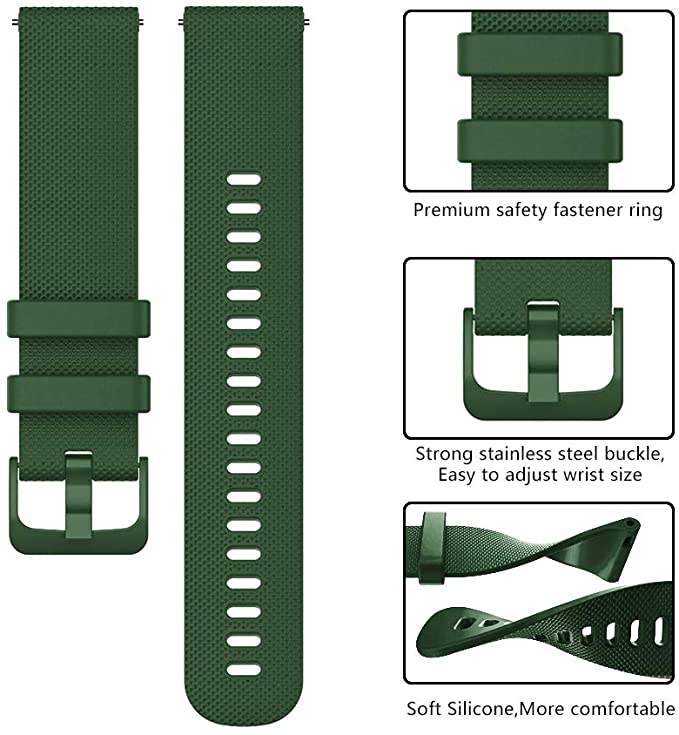 Universal Siliconen 16Mm Horloge Band Strap Voor Huawei Talkband B3 B6 Timex TW2T35400 TW2T35900 En Meer Kinderen Horloge correa