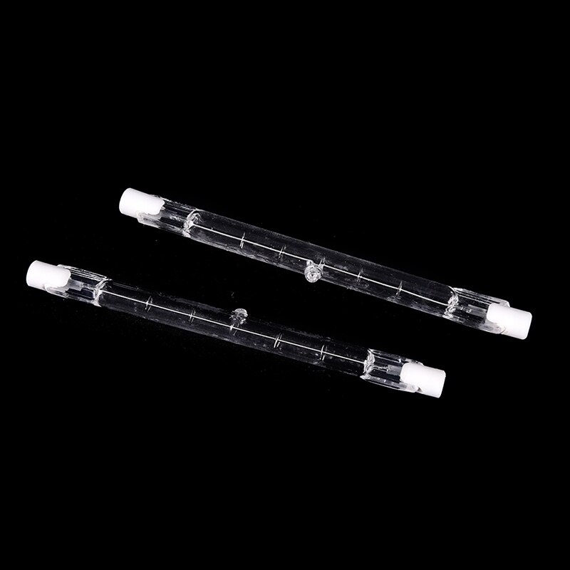 Lámpara halógena de 300W, bombilla halógena R7s lineal de doble extremo de 118mm, AC220-240V para decoración del hogar