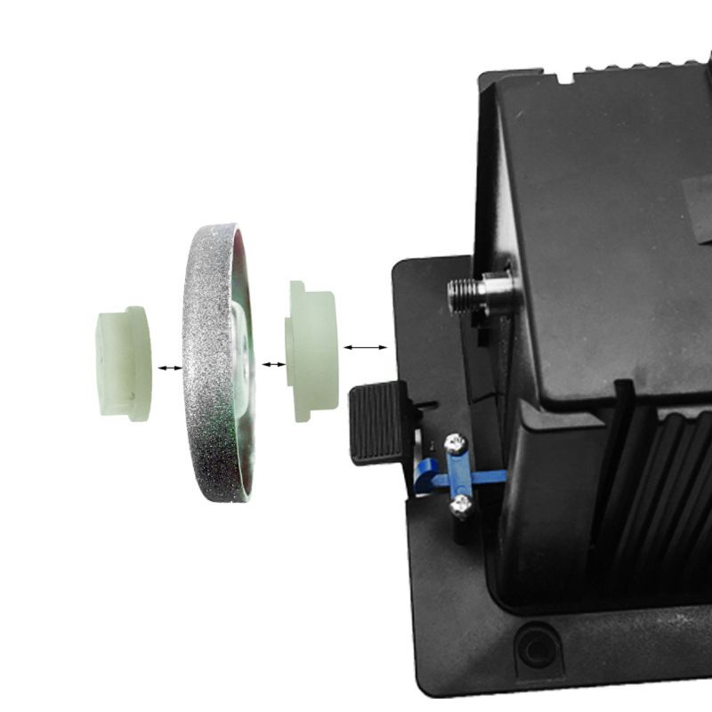 1pc 56 millimetri 180/360 grinta diamante Mola Cerchio Smerigliatrice Pietra Temperamatite Angolo Ruota di Taglio Utensile Rotante