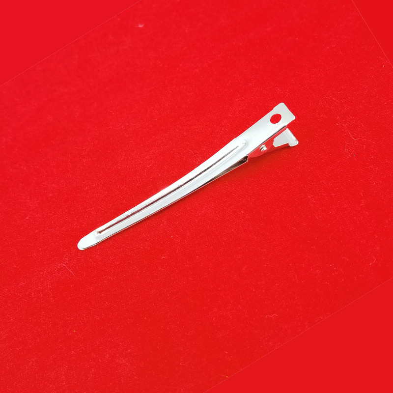 Pinzas piezas para el cuidado del cabello, pinzas de acero inoxidable para secar el cabello, herramientas de estilismo para barbería, 12 unidades