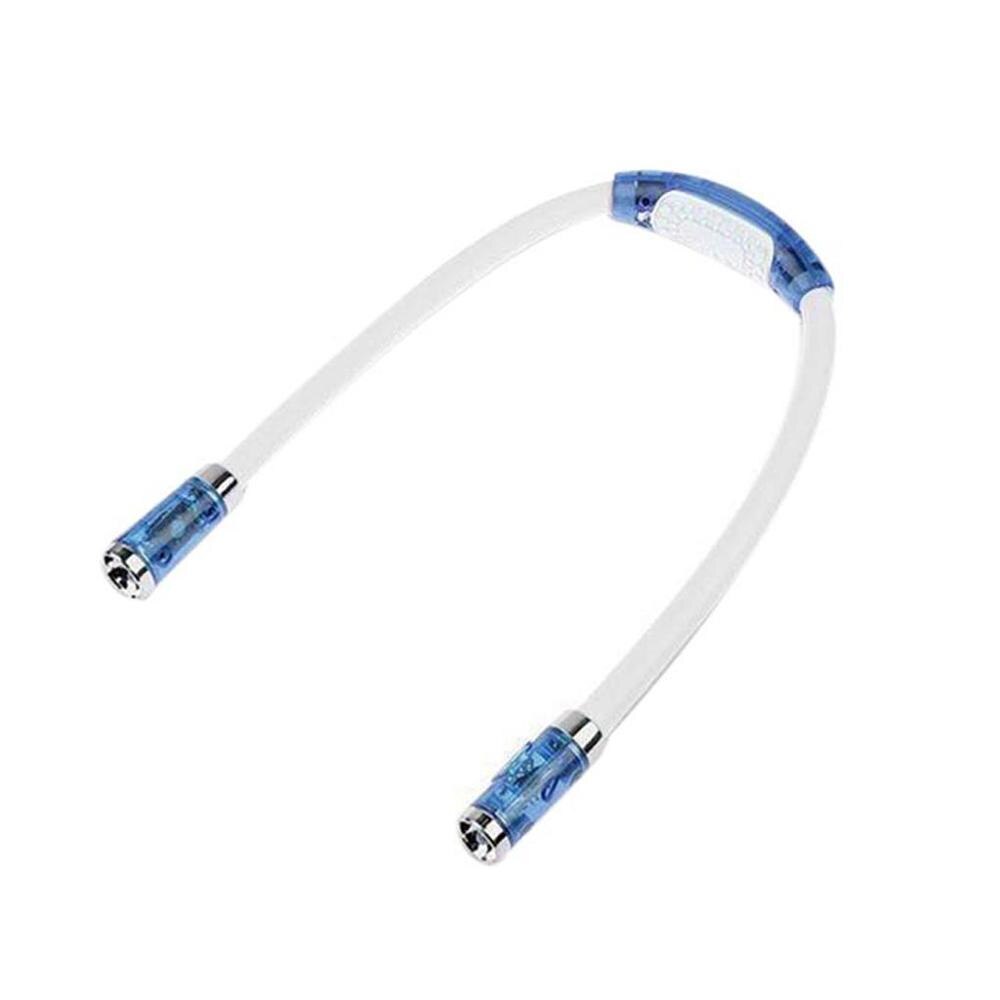 Handig Flexibele Handsfree Led Lamp Neck Knuffel Licht Boek Licht Leeslamp Led Night Flash Light Camping Licht Cd: B