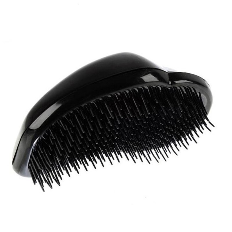 1 st svart lösande kam för hår dusch hårborste salong styling tamer verktyg hår kam