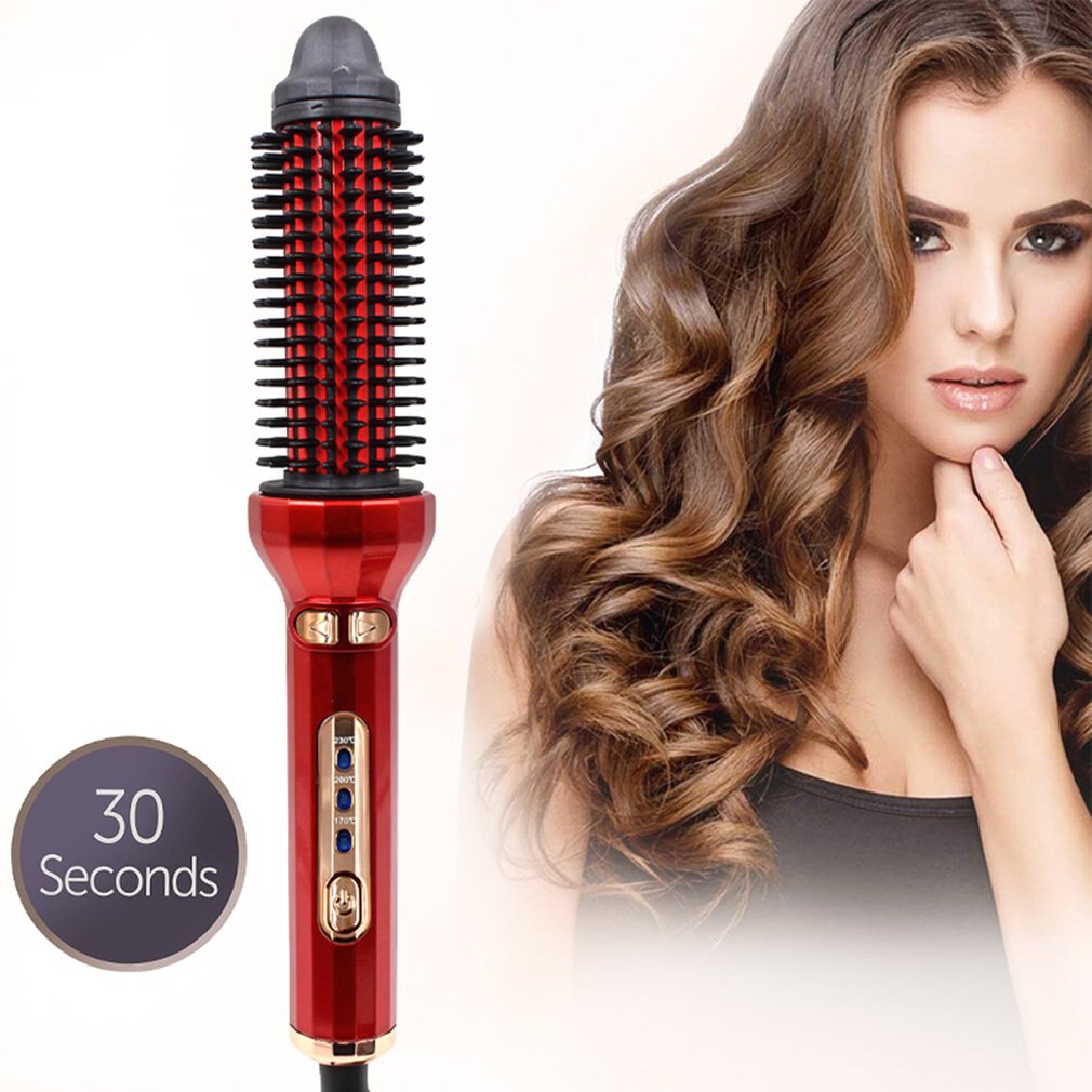 AE-504 Constant Temperature Air Comb Automatic Hair Curler Hair Dryer Comb Large Curling Iron