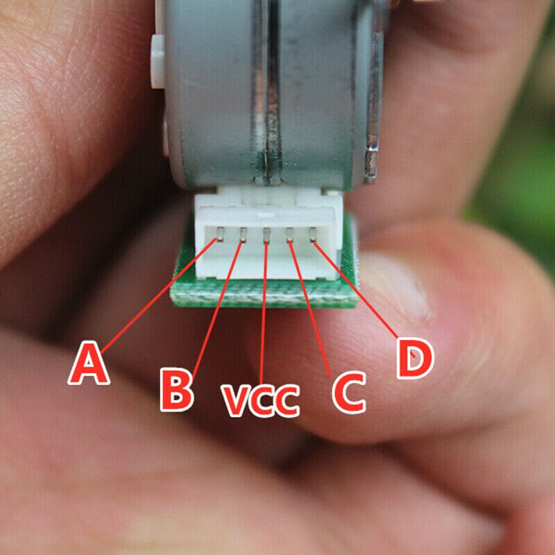 NMB Mini Stepper Motor 2-Phase 4-Wire 35mm Round Stepping Motor 7.5 Degree 5V Micro Motors Electric Machinery