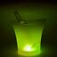 Multi-Color LED Champagne Wine Drink Cooler Light Up 5L Glowing Ice Bucket Bar: Green