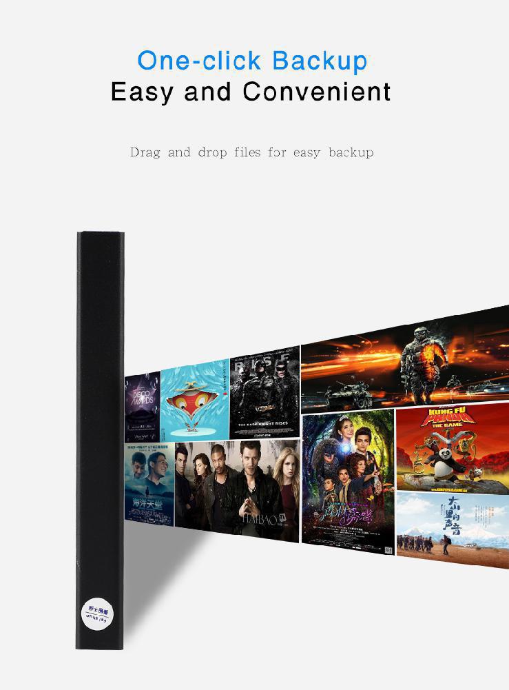 Disco duro externo portátil para PC, tableta, Mac, TV, USB 120, Extra grande, 160/250/320/500GB/1TB/2TB
