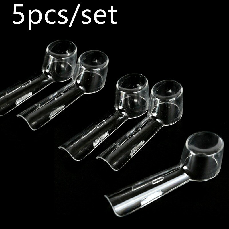 Elektrische Tandenborstel Heads Bescherm Cover Hoofd Beschermende Cover Case Cap Voor Braun Oral B Tool Houd Stof Uit Beschermen Reizen thuis: 5pcs  NO.3