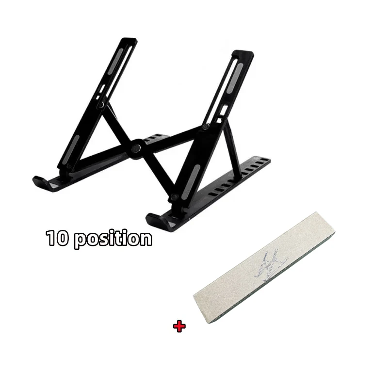 Opvouwbare laptopstandaard Koeling Notebookbeugel Verstelbare ergonomische laptopsteun Basishouder Laptop Tabletaccessoires Stands: Oranje