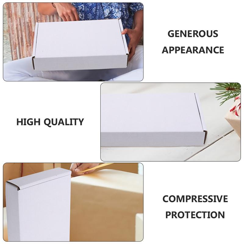 15Pcs Aircraft Packaging Box Jewelry Storage Box Handmade Craft Package Box