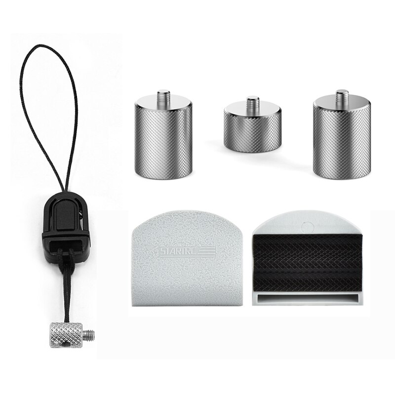 DJI OM5 Clip per supporto per telefono esteso fibbia anti-smarrimento Kit di bilanciamento del bilanciamento del cinturino per DJI Osmo Mobile 5 3 OM4 SE accessori: 3 in1 kit