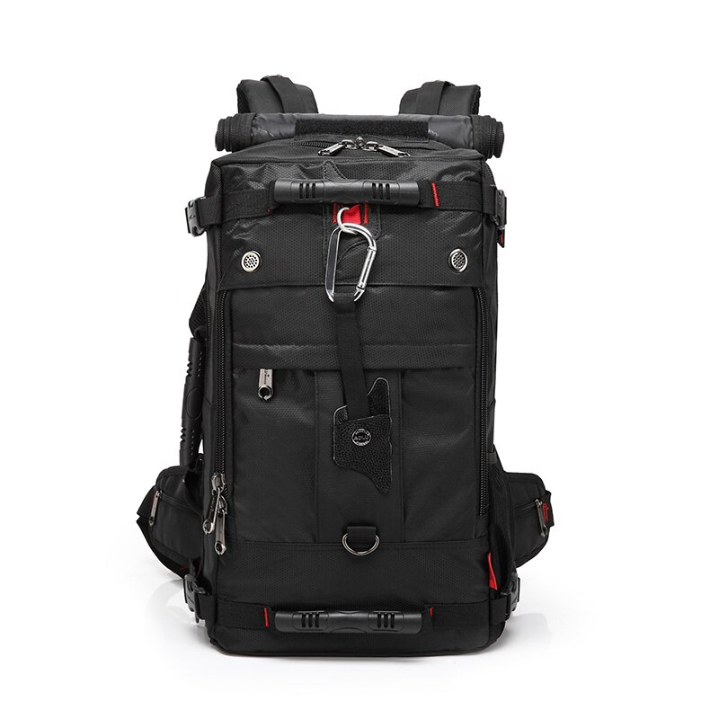 Magic union 20 tommer mænds rygsæk rejsetaske stor kapacitet alsidig utility bjergbestigning multifunktionelle vandtætte rygsække: Bp160800bl