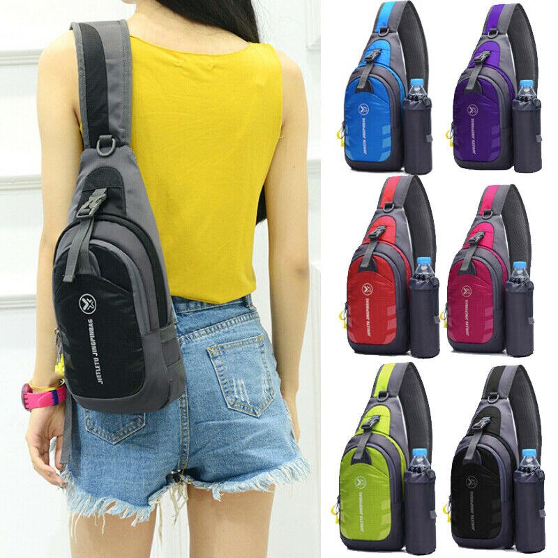 Men Small Sling Bag Anti Theft Backpack Chest Bag Shoulder Fanny Pack Crossbody Travel Sport Mini Bag