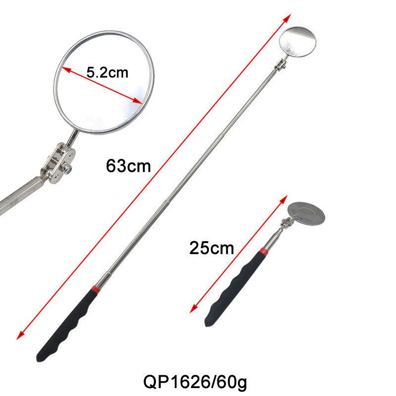 1 Pcs 25-63mm Inspection Mirror Car Telescopic Det... – Vicedeal