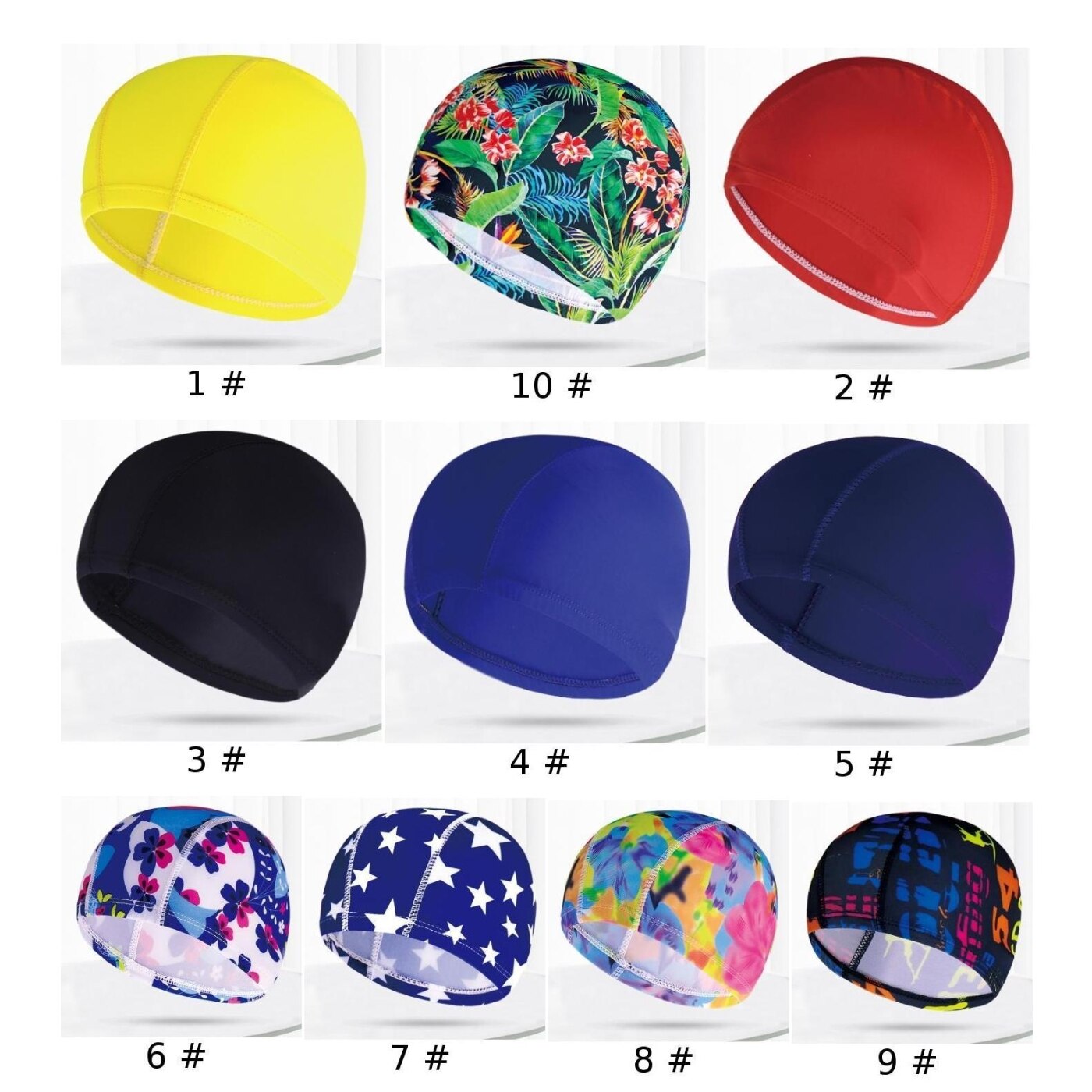 Badmuts Bescherm Oren Lange Haar Sport Swim Cap Hoed Voor Mannen Vrouwen Volwassenen Sport Zwemmen Zwembad Hoed Badmuts