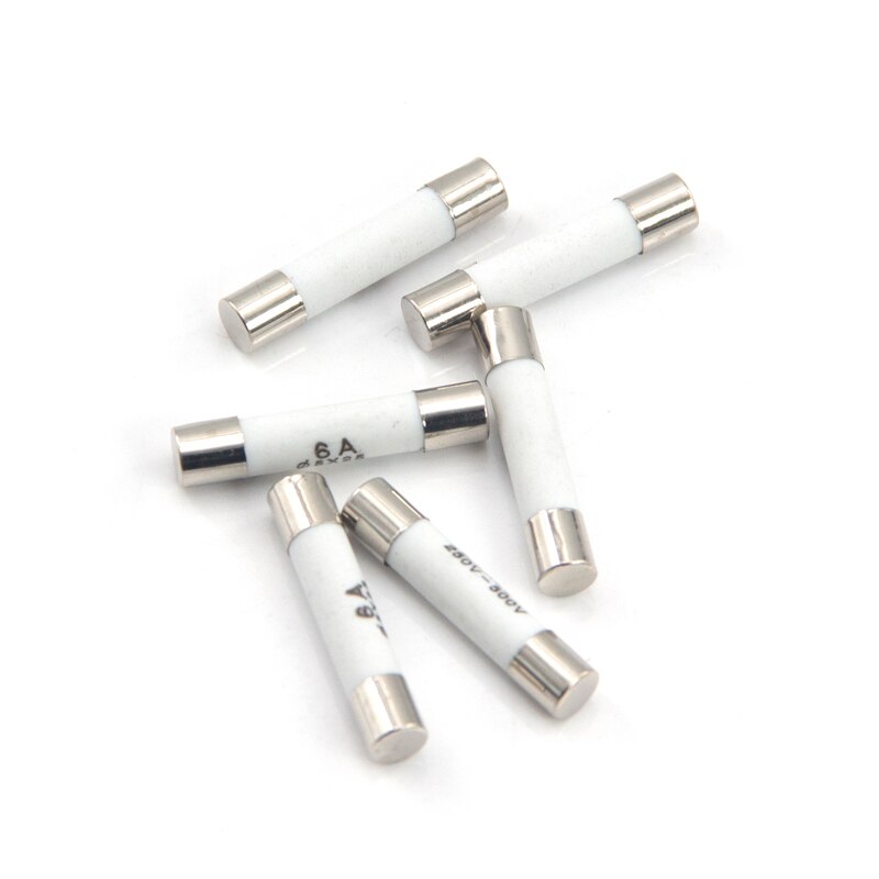 100Pcs 5x20mm RO54 5x25mm RO55 Quick Blow Glass Tube Fuse Assorted Kits Fast-blow Glass Fuses Din Rail Terminal Block Fuse