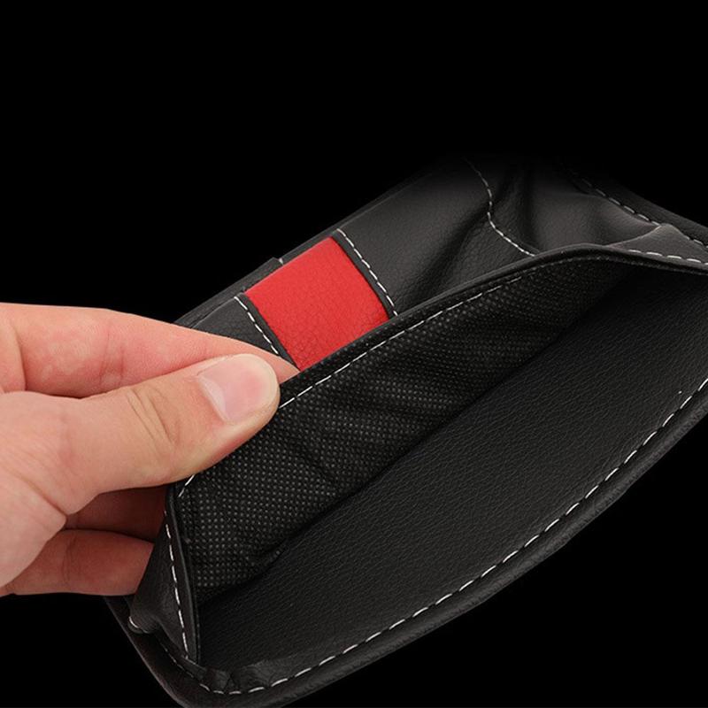 Pu Lederen Autostoel Opbergtas Pouch Telefoon Houder Pocket Organizer Box 3 Kleur Kan Kiezen