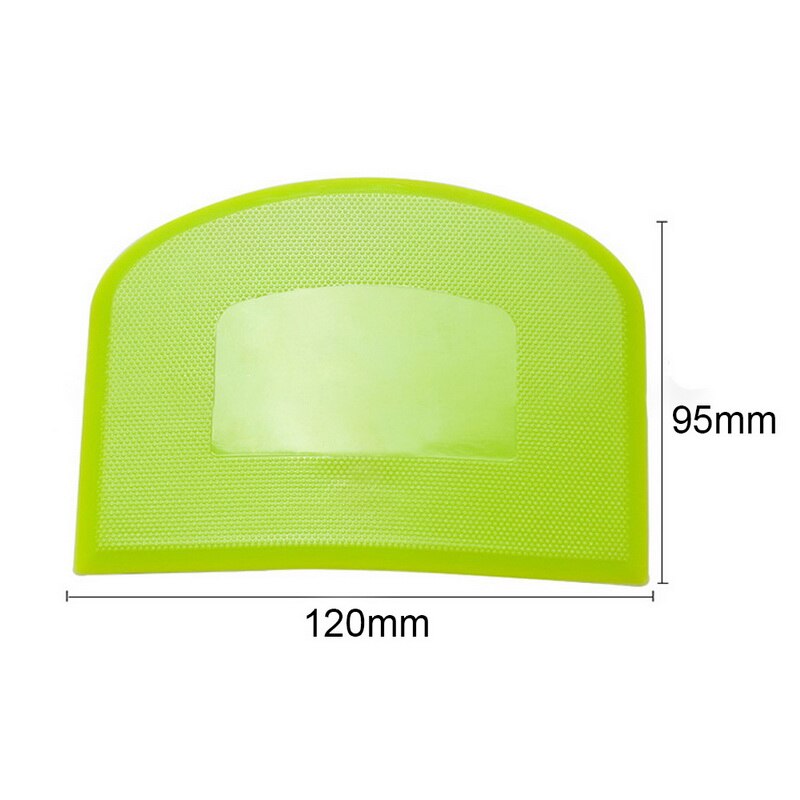Dough Scraper Flexible Dough Cutter for Bread Dough Cake Dough Bowl Scraper Dough Cutter Plastic Pastry Chopper