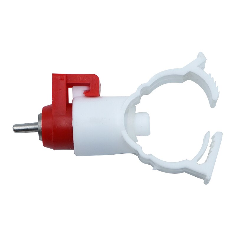 Abreuvoir automatique à tétine pour poulet, 15 pièces, mangeoire pour poulailler, abreuvoir rouge pour volaille: 15Pcs nipples