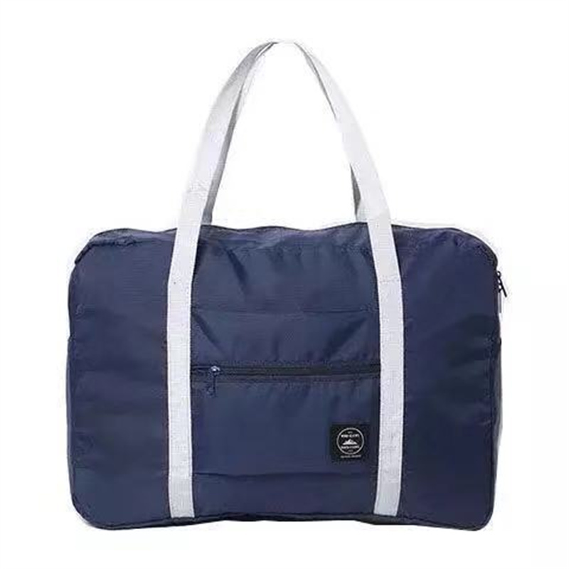 Bolsa de viaje plegable, bolsa de almacenamiento de viaje, bolsas de almacenamiento de viaje, equipaje de embarque, bolsos de ropa, Picnic, casa móvil, bolso grande: LIGHT BLUE
