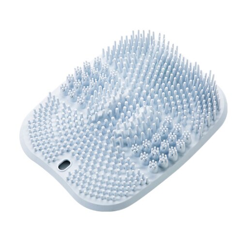 Folding Foot Tub Portable Foot Wash Massage Bucket Covered Heighten Plastic Bucket Large Household Stress Reliever Foot Bucket: blue