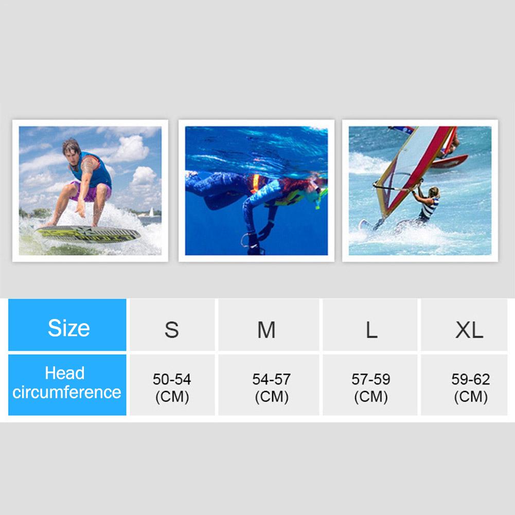 1mm dykkerhette neopren hår hodebeskyttelse badehette solbeskyttelse varmt dykkerhodeplagg for surfing svømming