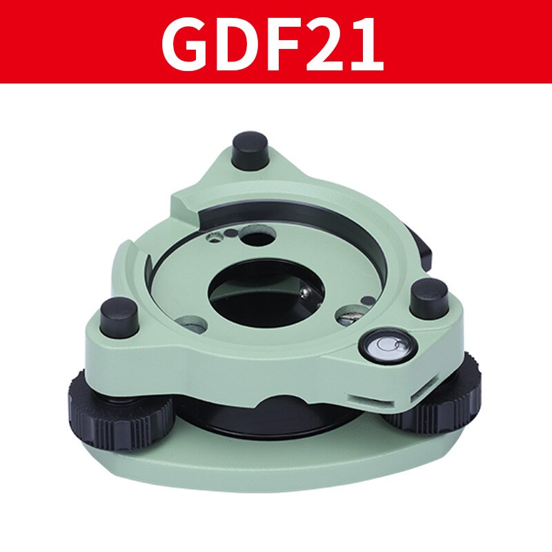 Drei-Kiefer Dreifuss Mit Optischem viel Adapter Mit 5/8 Gewinde Für Leica GPS Vermessung Grün Dreifuss GDF21 FG01XL: GDF21 Tribrach