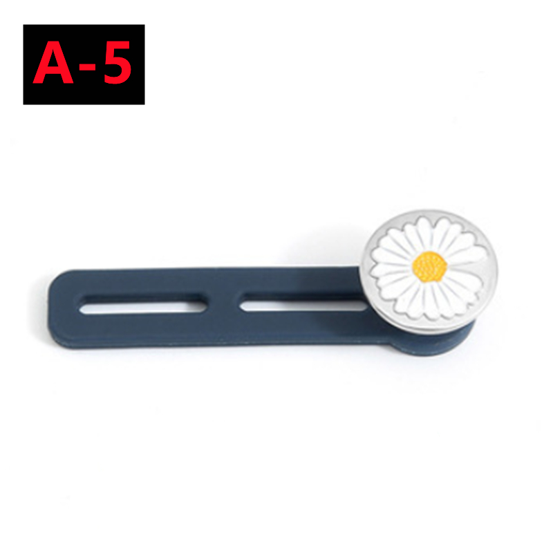 Extensor de botón de Metal para pantalones vaqueros, costura gratis, extensores de cintura retráctiles ajustables, expansor de cintura con botón, 10/5/1 ud.