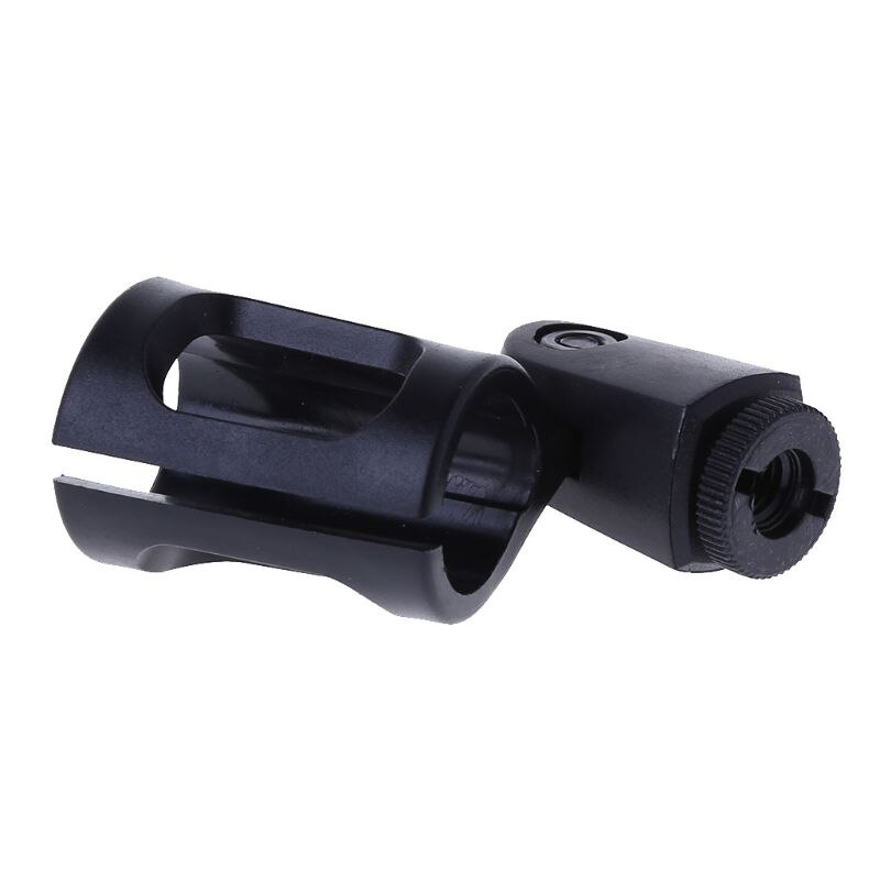 Plastic Flexible Clamp Clip Holder Mount Microphone Mic Stand Accessory