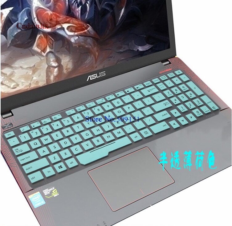 For Asus ROG Strix GL553VD GL553 FZ53VD FX553VE FX553VD FX53VW GL753VE ZX53VW 15 17 inch Notebook keyboard cover protector Skin