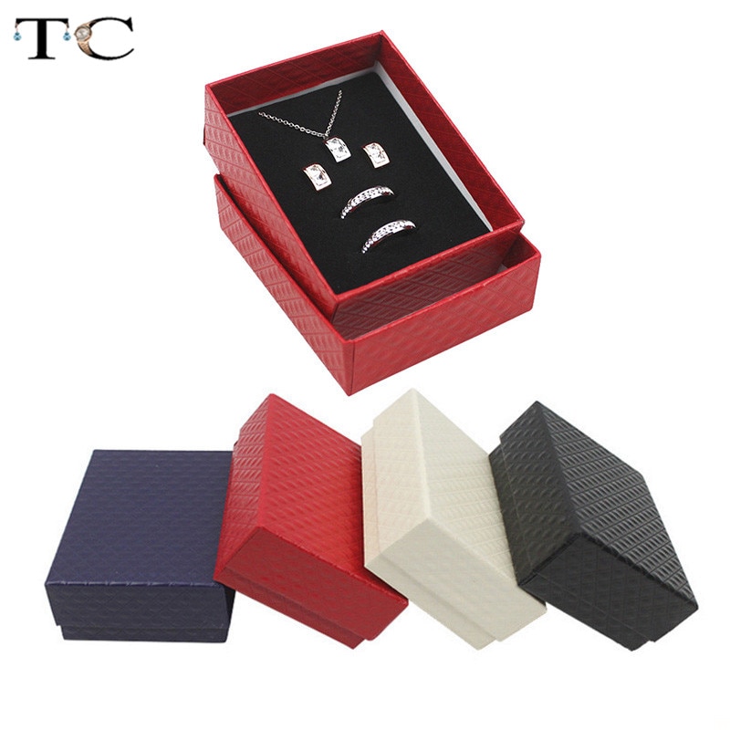 Æsker til smykker ringholder øreringe display organizer smykkebutik emballage æske joyeros organizador de joyas 1pc