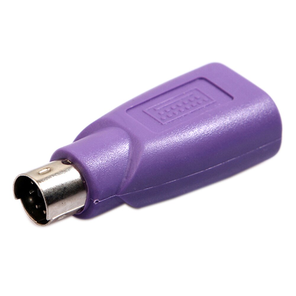 Adaptateur PS2 mâle vers USB femelle, 2/5 pièces, convertisseur de clavier et souris d&#39;ordinateur, accessoires