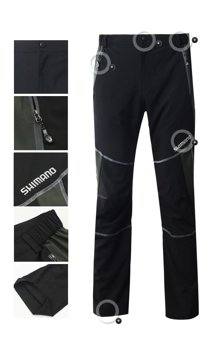 Shimano Vissen Broek Casual Outdoor Sport Sneldrogend Ademend Sportkleding Broek Heren Broek Vissen Kleding Wandelen Broek