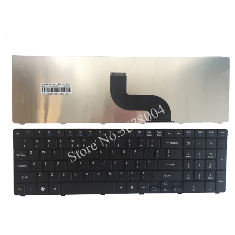 for Acer Aspire 7736 7736G 7736Z 7738 7540 7540G US Black laptop keyboard