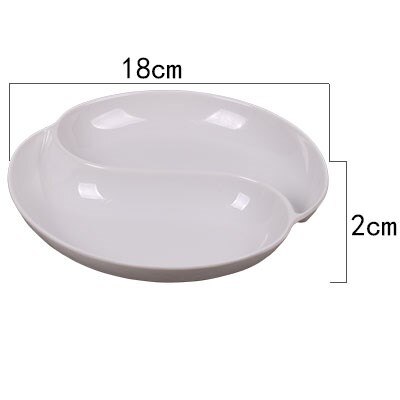 Imitatie Keramische Kleur Palet Aquarel Gouache Palet Anti-Val En Te Reinigen Speciale Voor Schilderen: Tai Chi