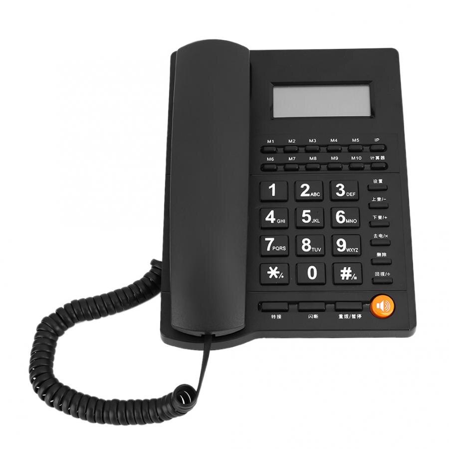 Vaste telefoon zakelijk kantoor thuisgebruik vaste telefoon bureautelefoon met nummerherkenning draagbare telefoon