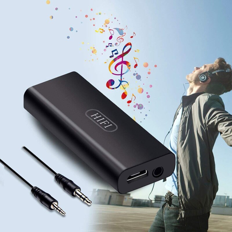 HiFi Headphone Amplifier Portable Stereo Headphone AMP Rechargeable O Amplifier 3.5mm